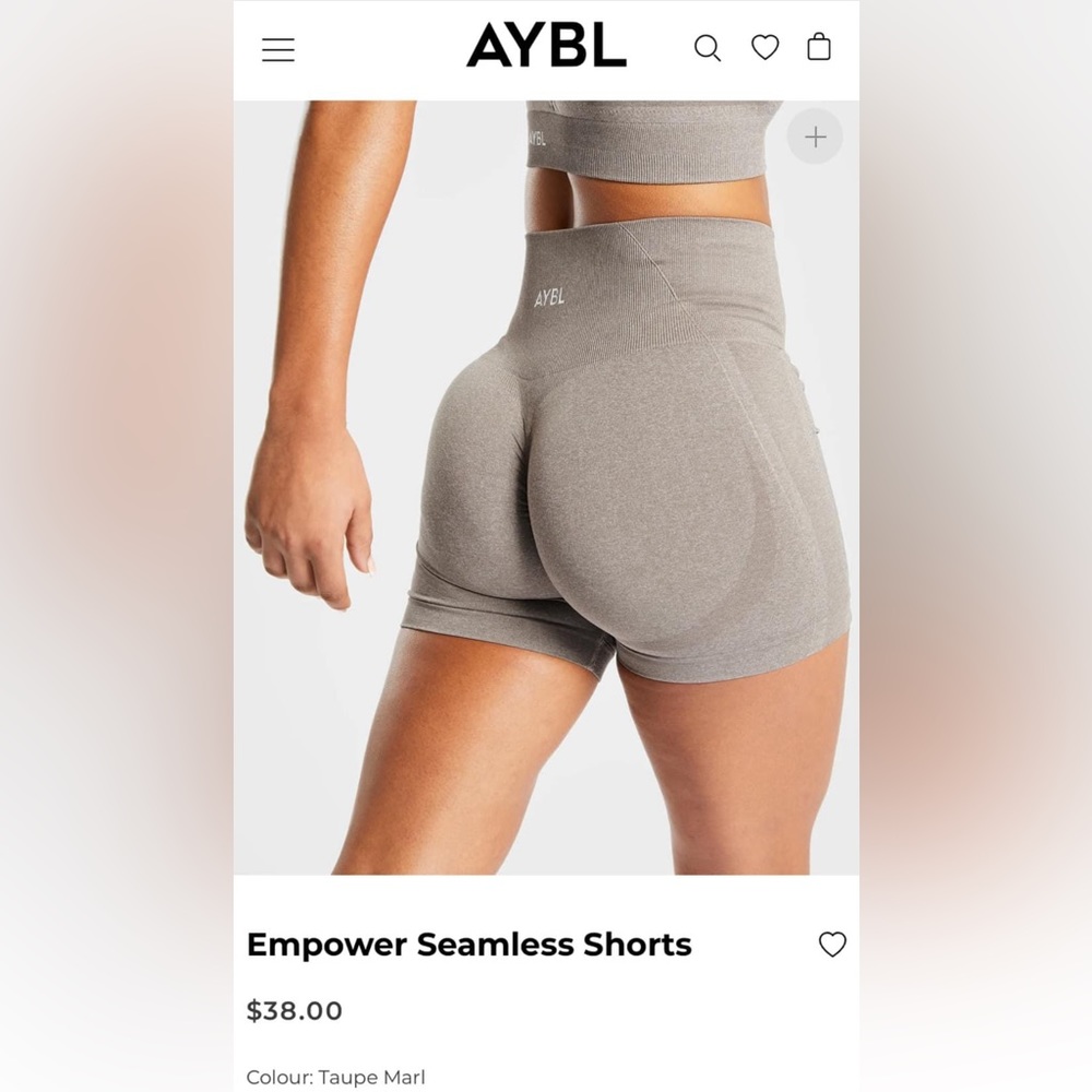 AYBL Empower Seamless Shorts